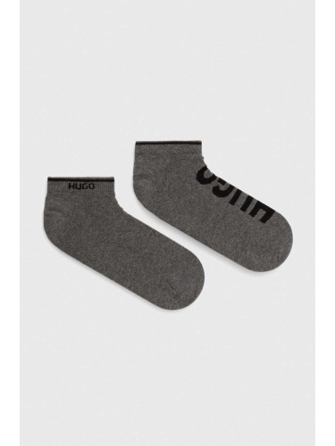 Чорапи HUGO (2 броя) в сиво 50468102