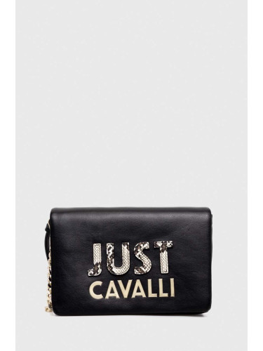 Чанта Just Cavalli в черно 76RA4BC4 ZS748