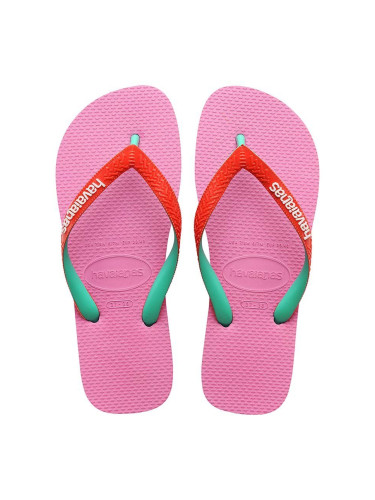 Детски джапанки Havaianas TOP MIX LEMONADE в розово