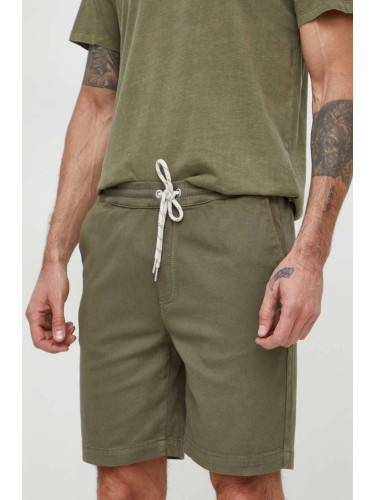 Къс панталон Pepe Jeans GYMDIGO PULL ON SHORTS в зелено
