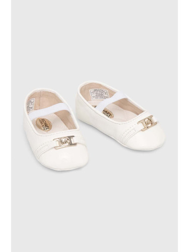 Бебешки обувки Michael Kors в бяло