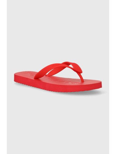 Джапанки Tommy Jeans TJM BEACH FLIP FLOP в червено EM0EM01392