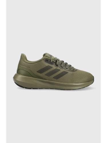 Обувки за бягане adidas Performance Runfalcon 3 в зелено IF2339