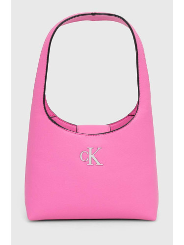 Чанта Calvin Klein Jeans в розово K60K610843