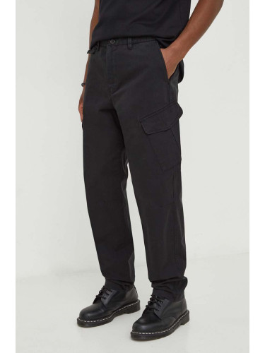 Панталон PS Paul Smith в черно със стандартна кройка