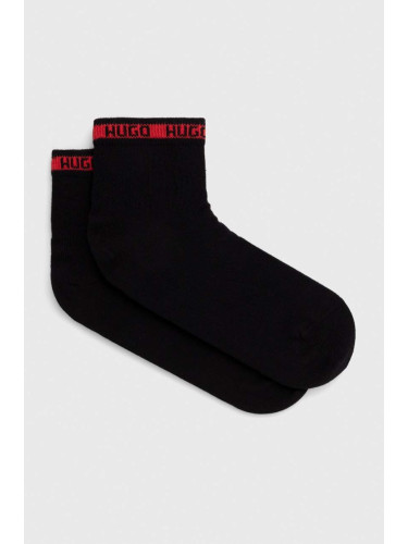 Чорапи HUGO (2 броя) в черно 50516390