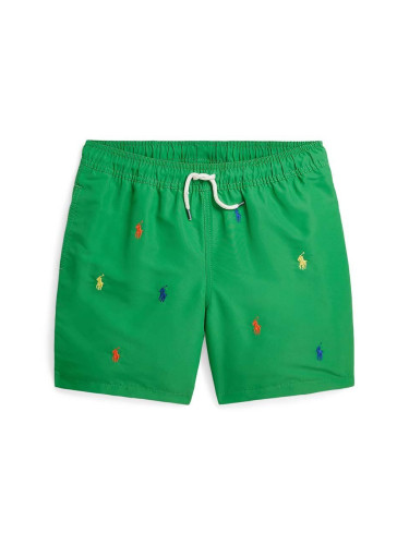 Детски плувни шорти Polo Ralph Lauren в зелено