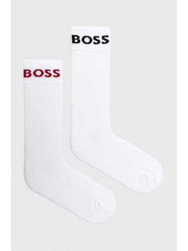 Чорапи BOSS (2 броя) в бяло 50467707