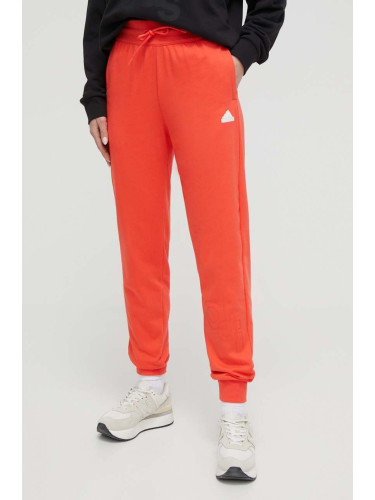 Спортен панталон adidas 0 в червено с принт IS4285