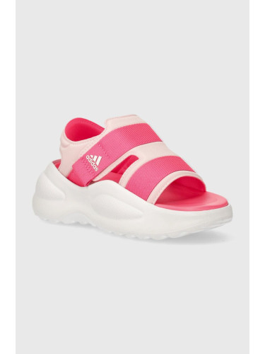 Детски сандали adidas MEHANA SANDAL KIDS в розово