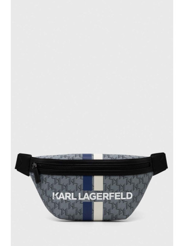 Чанта за кръст Karl Lagerfeld в сиво