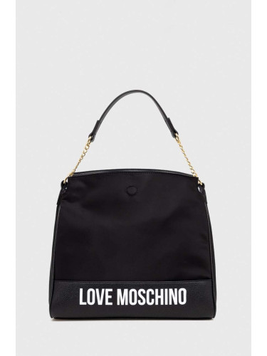 Чанта Love Moschino в черно