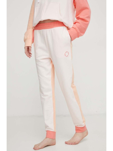 Домашен панталон Dkny в розово с десен YI70002