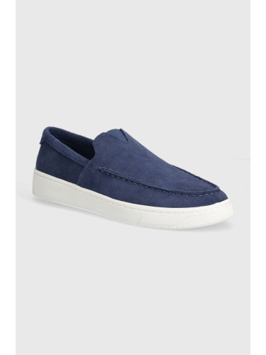 Велурени кецове Toms Trvl Lite Loafer в синьо 10020855