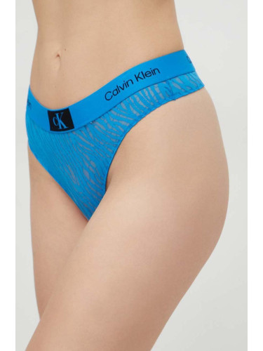 Прашки Calvin Klein Underwear в синьо 000QF7378E