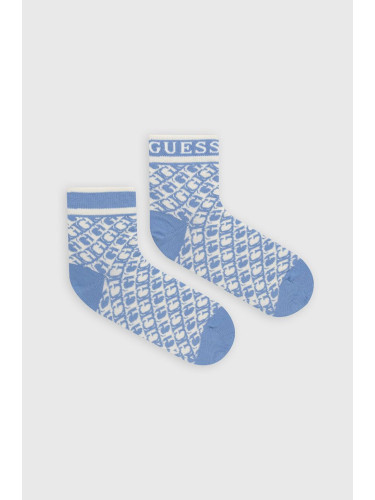 Чорапи Guess в синьо V4RZ00 ZZ00I