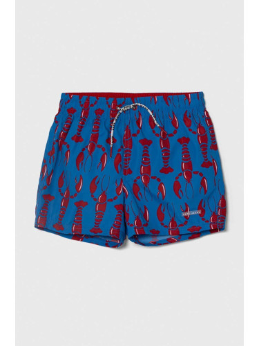 Детски плувни шорти Pepe Jeans LOBSTER SWIMSHORT в червено