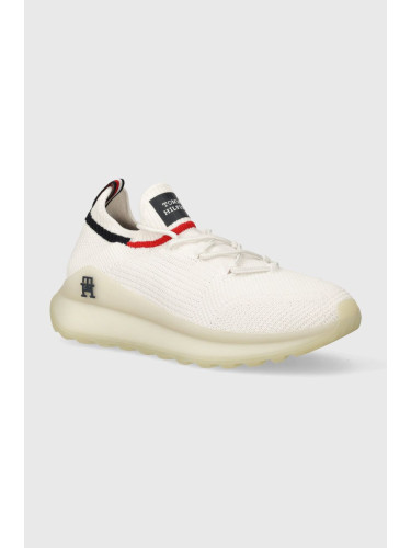 Маратонки Tommy Hilfiger FUTURUNNER PREMIUM KNIT в бяло FM0FM04943