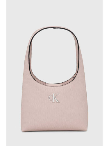 Чанта Calvin Klein Jeans в розово K60K611820