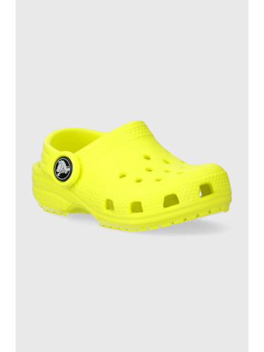 Детски чехли Crocs CLASSIC CLOG в зелено