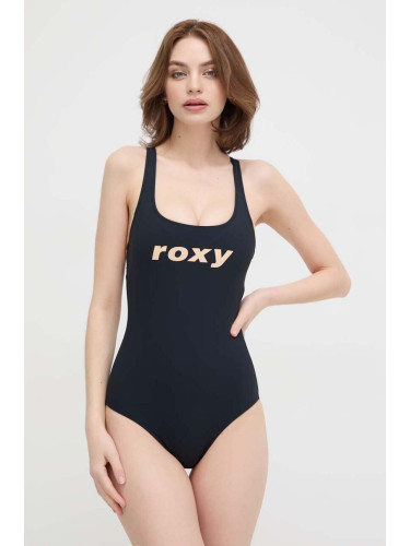 Цял бански Roxy Active в черно с леко подплатени чашки ERJX103620 ERJX103630