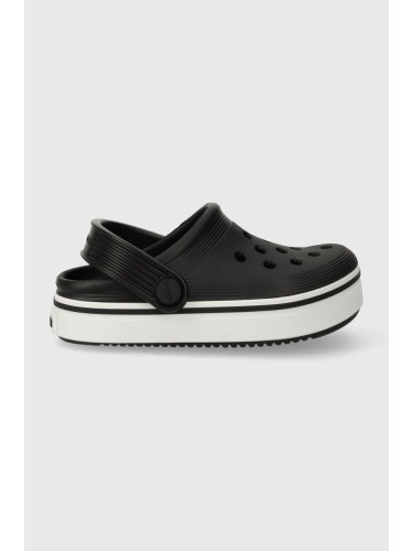 Детски чехли Crocs 208479 Off Court Clog T в черно