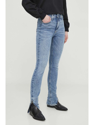 Дънки Calvin Klein Jeans в синьо J20J222773