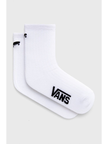 Чорапи Vans дамски в бяло