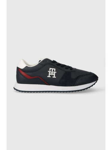 Маратонки Tommy Hilfiger RUNNER EVO LTH MIX в тъмносиньо FM0FM04959