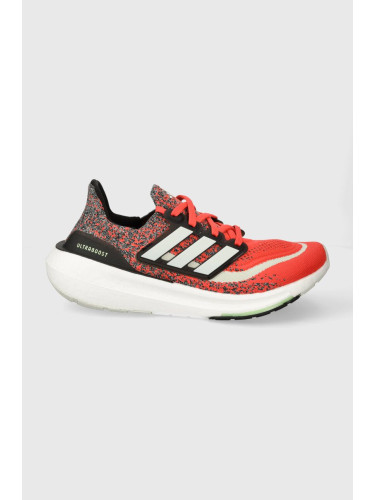 Обувки за бягане adidas Performance Ultraboost Light в червено ID3277