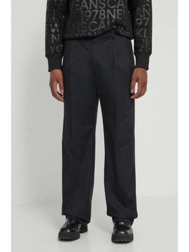 Панталон Calvin Klein в черно с кройка тип чино K10K112950