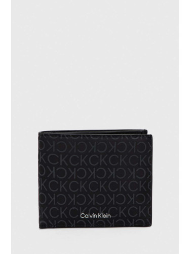 Портмоне Calvin Klein мъжки в черно K50K511259