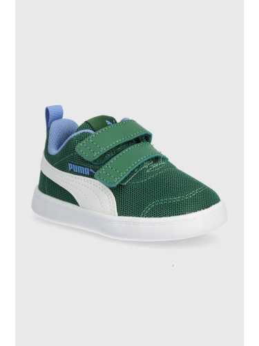 Детски обувки Puma в зелено