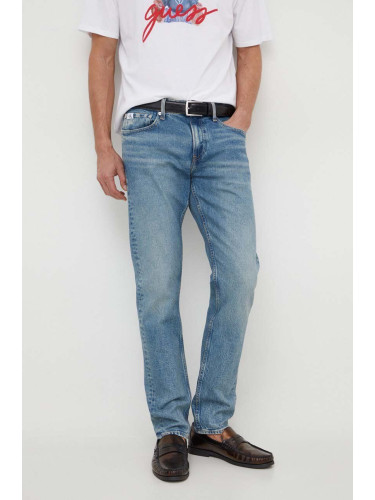 Дънки Calvin Klein Jeans в синьо J30J324202