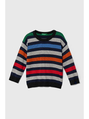 Детски пуловер United Colors of Benetton от лека материя