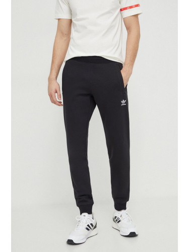 Спортен панталон adidas Originals Trefoil Essentials 0 в черно с изчистен дизайн IR7798