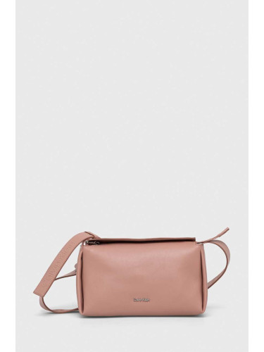 Чанта Calvin Klein в розово K60K611346