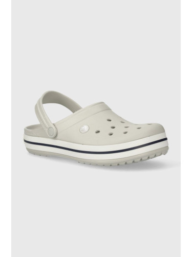 Чехли Crocs Crocband в сиво 11016