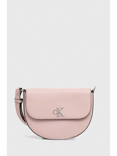 Чанта Calvin Klein Jeans в розово K60K611961