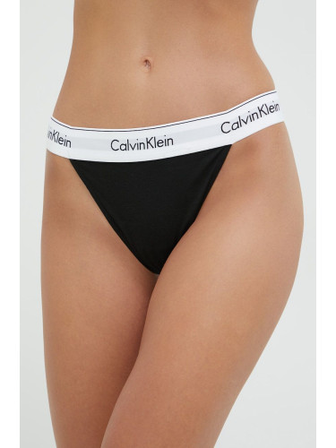 Бикини тип бразилиана Calvin Klein Underwear в черно 000QF5981E