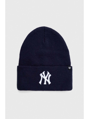 Шапка 47 brand MLB New York Yankees в тъмносиньо B-HYMKR17ACE-LN