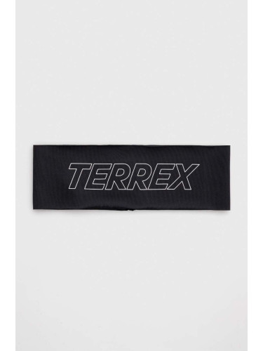 Лента за глава adidas TERREX в черно IN4642