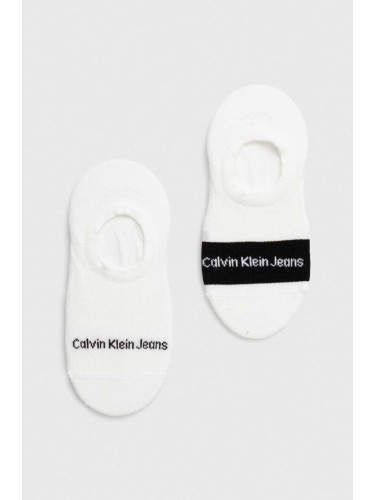 Чорапи Calvin Klein Jeans (2 броя) в черно 701228104