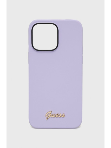 Кейс за телефон Guess Iphone 14 Pro Max 6,7" в лилаво
