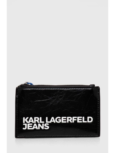 Портмоне Karl Lagerfeld Jeans в черно