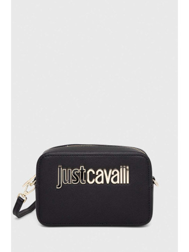 Чанта Just Cavalli в черно 76RA4BB8 ZS766