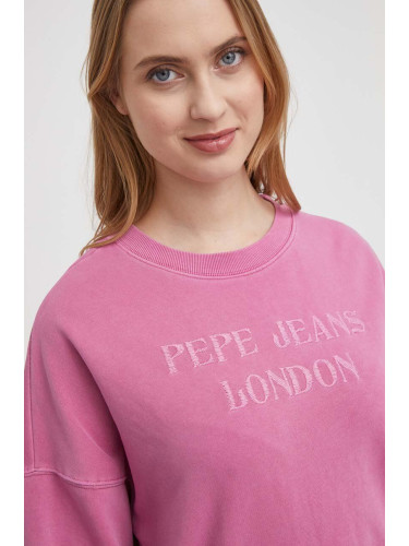 Суичър Pepe Jeans KELLY в розово 1377581 PL505202