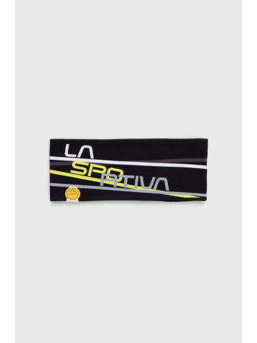 Лента за глава LA Sportiva Stripe в черно