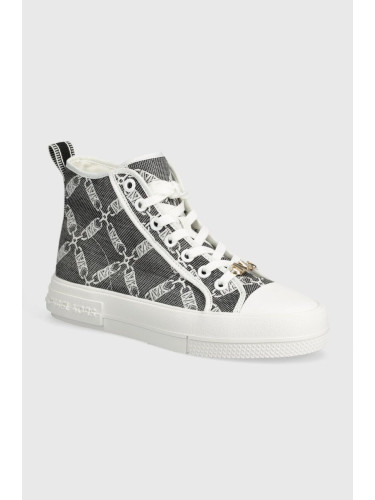 Високи кецове MICHAEL Michael Kors Evy High Top в сиво 43F3EYFE1Y