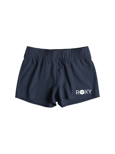Детски къси панталони Roxy RG ESSENTIALS в тъмносиньо с изчистен дизайн